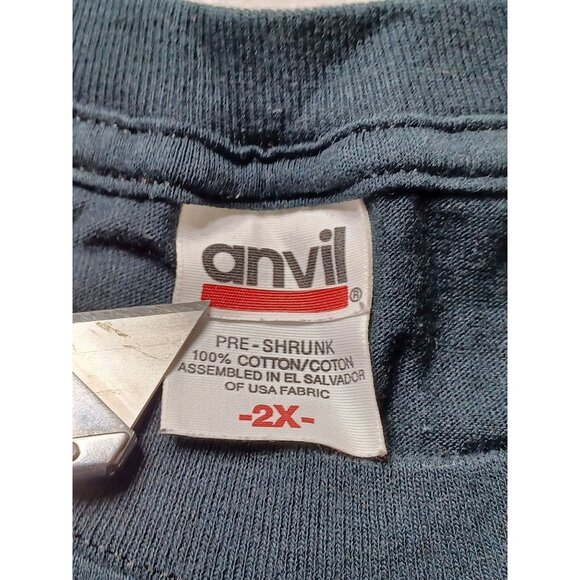 Linkin Park Underground Anvil T-Shirt Black Pre-Shrunk Cotton Mens Size 2X XXL - Picture 5 of 6